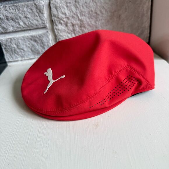 Puma Tour Driver Golf Newsboy Newsy Driving Country Club Hat Size Small/Medium - Picture 1 of 9